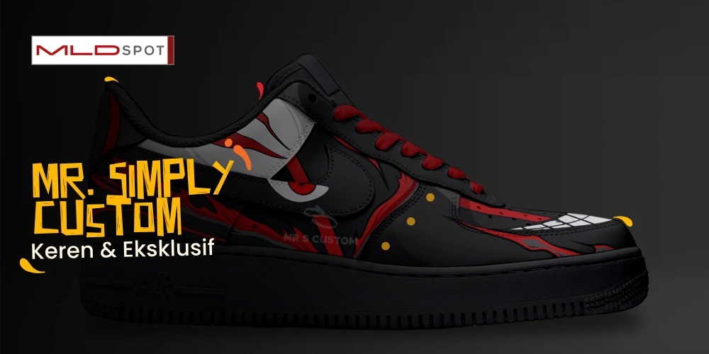 Custom Sepatu Keren dari Mr. Simply Custom